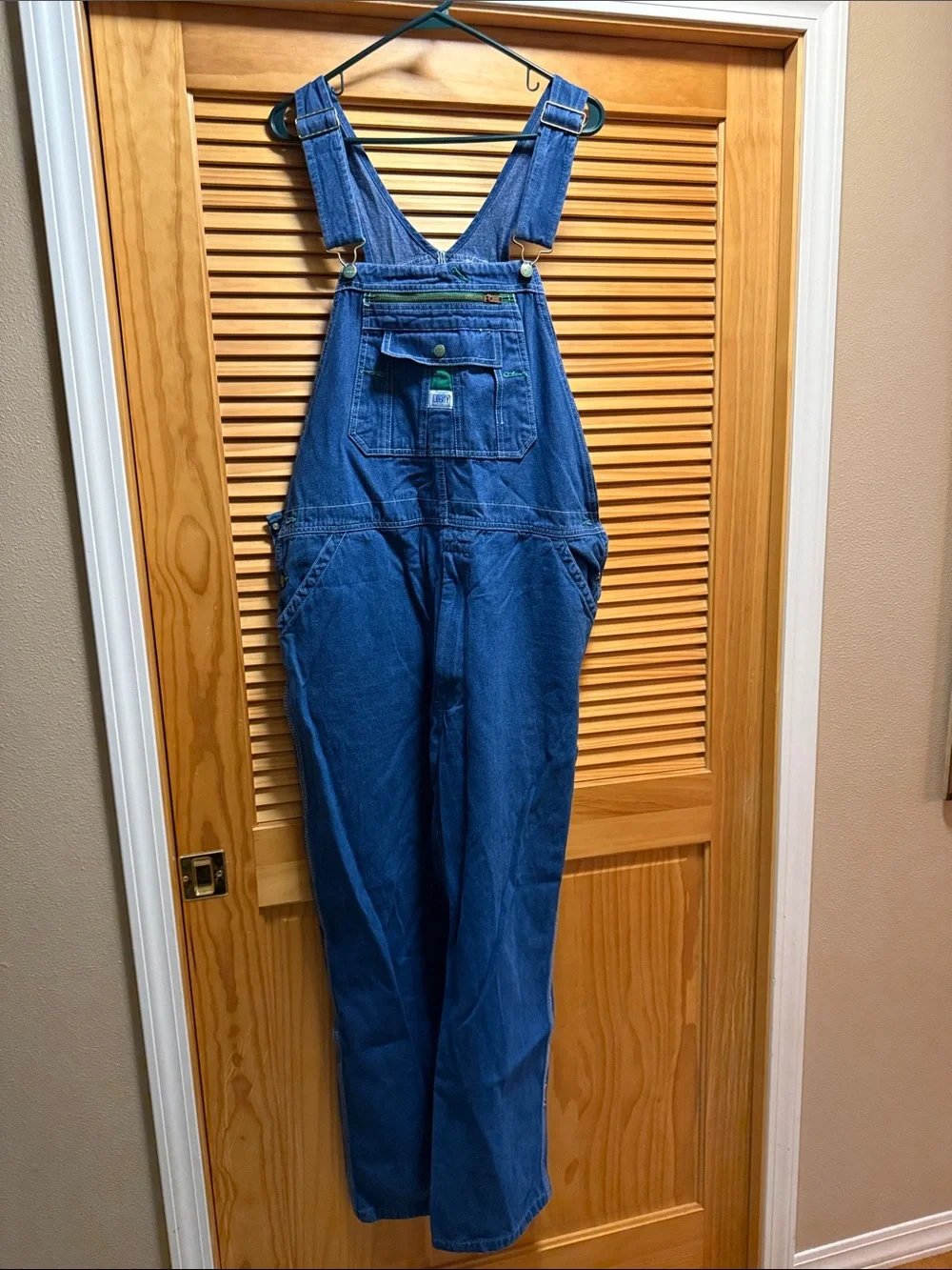 Liberty Classic Blue Denim Overalls 40x32”